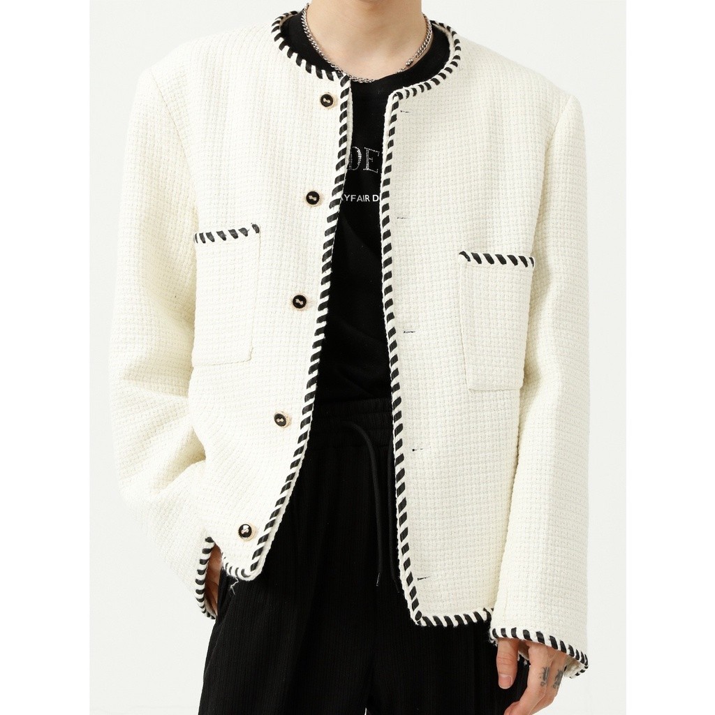 Áo tweed kiểu cardigan Unisex - kiểu dáng Hàn Quốc thời trang cho cả nam và nữ áo - cardigan phong cách form rộng