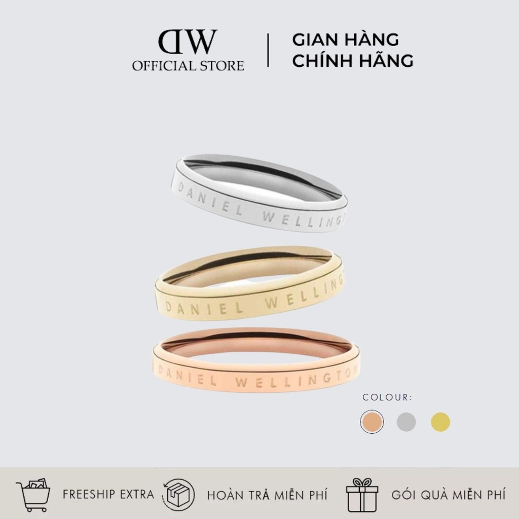Nhẫn Daniel Welington Classic Ring DW Chính Hãng - DANIEL WATCH STORE SG