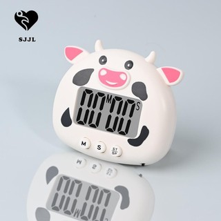 Hẹn giờ làm bánh trợ giúp hoạt hình hẹn giờ điện tử nhà bếp đếm ngược nhắc nhở đồng hồ bấm giờ đồng hồ báo thức nấu ăn nhắc nhở