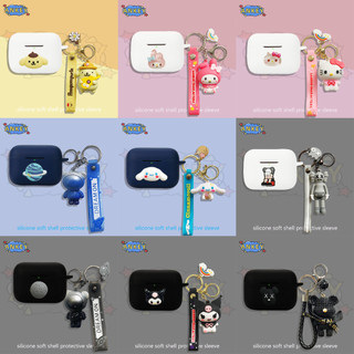 For Marshall MOTIF II ANC Case Earphone Silicone Case Cute Astronaut Earbuds Soft Protective Headphone Cover Headset Skin