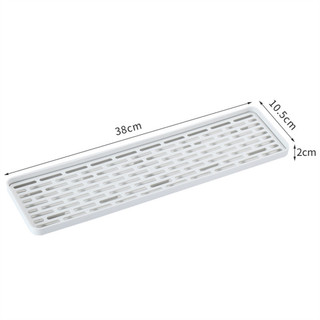 【FEELING 】Double Layer Drainer Tray Detachable Dish Rack Tea Draining Tray for Cup Fruit