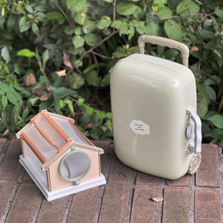 Vali siêu nhỏ, hộp mini cầm tay hình chữ nhật nhỏ dễ thương, hộp xách tay nhẹ cho bé