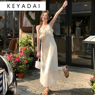 KEYADAI váy Đầm váy nữ body đầm xu hướng Vintage Cute Korean WLQ24304VE 10Z240306