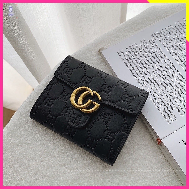 Ví Ngắn Dạng Gập Siêu Mỏng Phong Cách Mới 2022 Cho Nữ