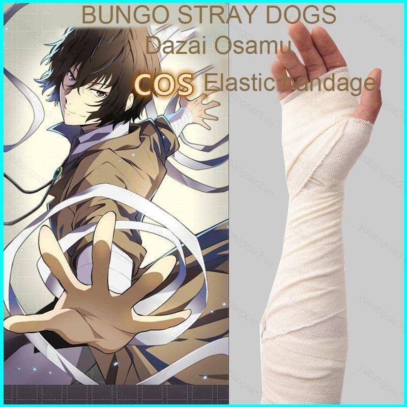 【 Yb3 】 BUNGO STRAY DOGS Dazai Osamu băng đạo cụ cosplay