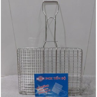 Vỉ nướng hộp inox 304 - ảnh thật shop tự chụp