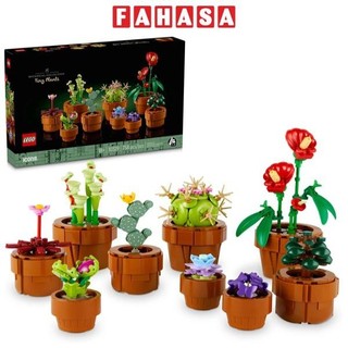 Đồ chơi lắp ráp bộ sưu tập hoa xương rồng - miniplantjes - lego adults 10329
