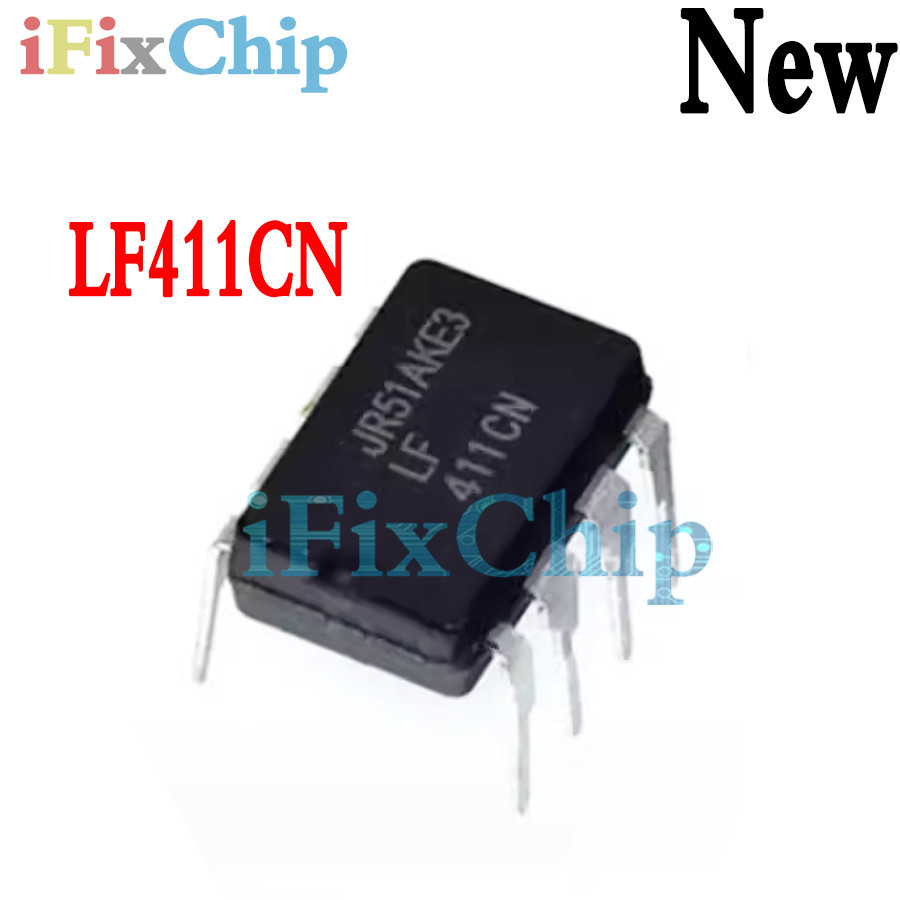 10 chiếc F411CN DIP8 LF411 DIP 411CN DIP-8 IC hoàn toàn mới