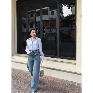 Áo sơ mi sọc COCOBEBE SANIE SHIRT