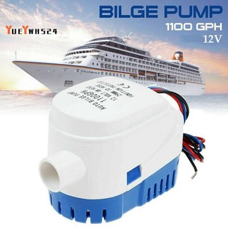 12v 1100gph thuyền biển máy bơm nước tự động máy bơm chìm tự động rv