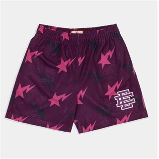 Ric Emanuel EE Quần Short Cơ Bản 2023 Quần Short Nam Quần Đi Biển Quần Lưới Thể Thao Thoáng Khí Quần Short Nam Thời Trang Lưới Quần Short Nam