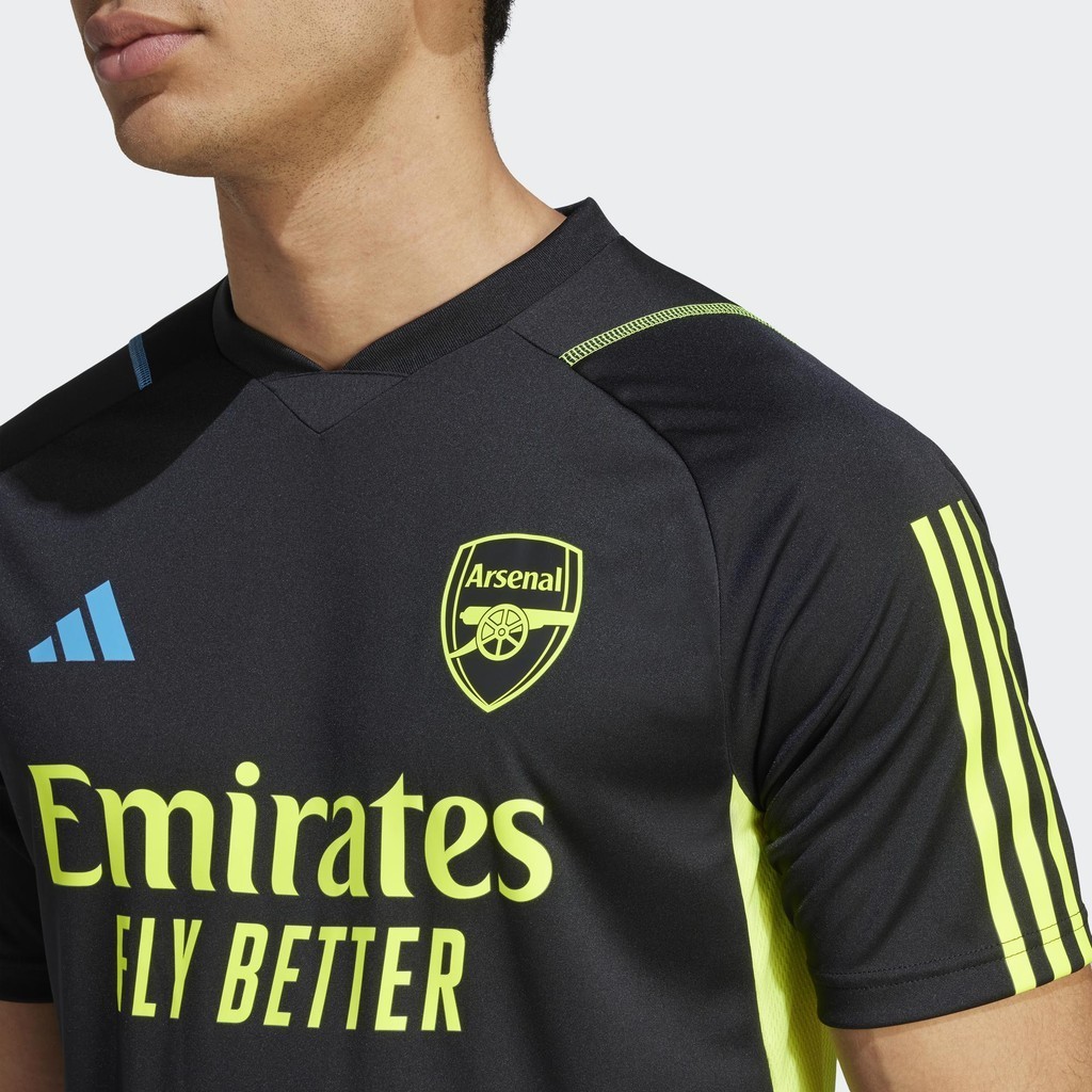 Adidas Bóng đá Áo Jersey Tập Luyện Arsenal Tiro 23 Nam Đen HZ2181
