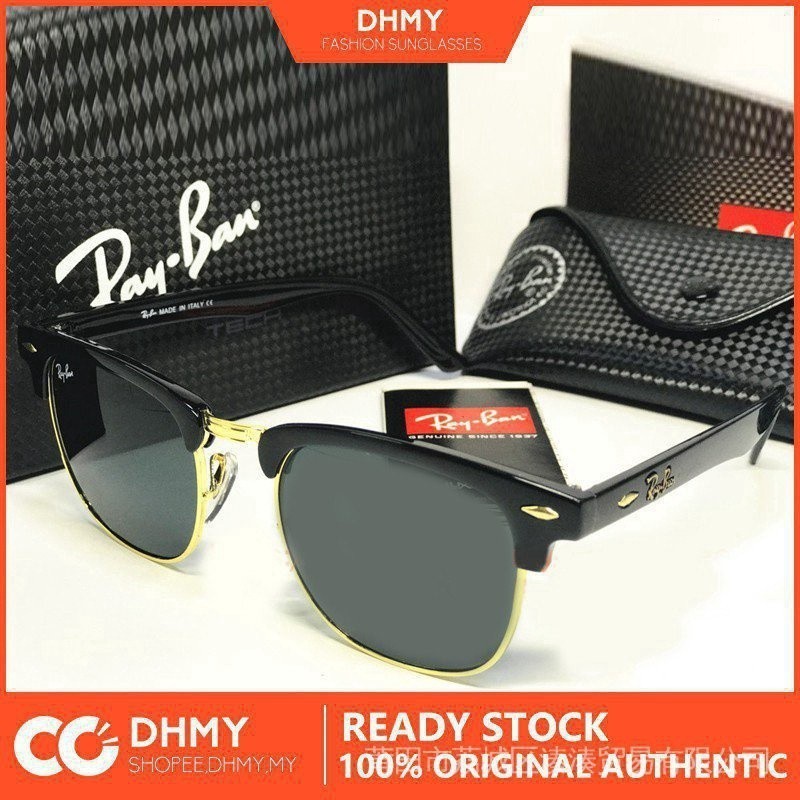 Rayban rb3016 Clubmaster preastercolorbar Hộp 48MMeightree