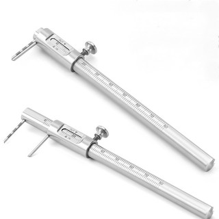 Caliper trượt Trượt Caliper 0-80mm Dụng cụ đo cấy ghép Cân đôi Dụng cụ nha khoa tròn