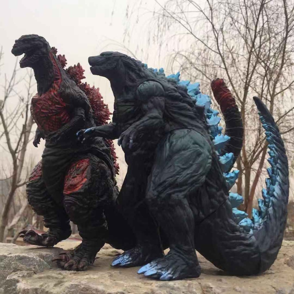 Godzilla Series Quái Vật Hình Mô Hình Khủng Long Kích Thước Lớn Godzilla Đỏ Sen Cám Dỗ Ngôi Sao Godz