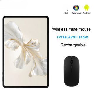  Chuột Không Dây Cho HUAWEI MatePad Air 11.5 Pro 11 10.8 12.6 Chuột Mini Im Lặng Sạc Cho Honor Pad 8 9 X9 X8 Pro MateBook 