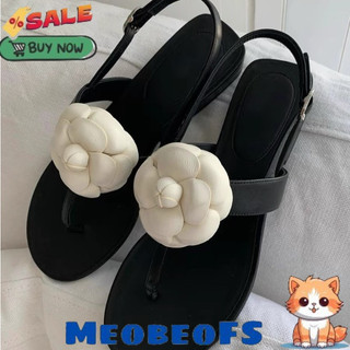 Sandal xỏ ngón chéo dây mảnh đế bánh mỳ êm chân