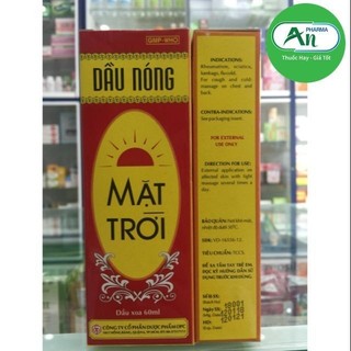 Dầu nóng mặt trời 60ml