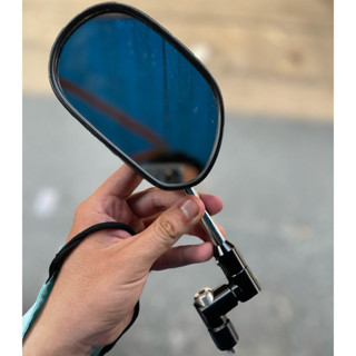 Kính xoay 360 độ, Gương xoay 360 mẫu Spark gương gập kính xoay 360 độ xe máy AB Sirius Wave Dream Exciter Vision Vario
