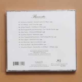 Burmester Selection Vol.1 HQCD
