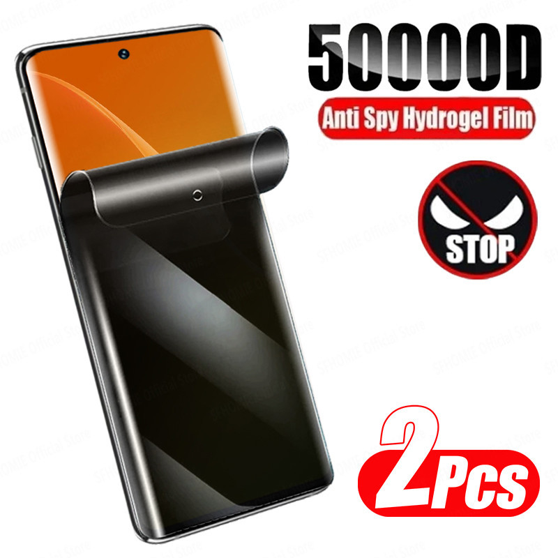 Infinix Note40 Note40Pro Note40Plus Note40 + 5000D Phim Hydrogel mềm bảo mật chống gián điệp cho Infinix Note 40 Pro Plus 4G 5G Chống vân tay Bảo vệ màn hình điện thoại Phim mờ mờ