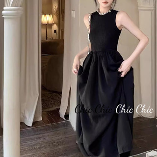 Chic váy Đầm váy nữ body đầm Thể thao Cute Phong cách xu hướng WLQ24404LN 15Z240407