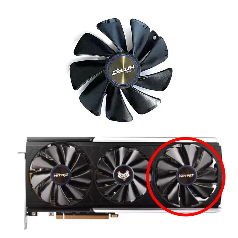 Mới FD10015M2D FDC10H12S9-C 95MM 85MM 6PIN cho Sapphire Rx 5700 5700XT 8GB Nitro + Phiên Bản Đặc Biệt Quạt Card Đồ Họa | BigBuy360 - bigbuy360.vn
