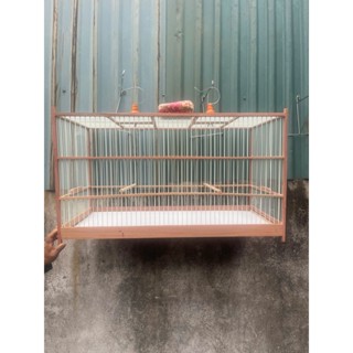 Khung lồng tập lực tự ráp loại 60cm, 80 cm, 1m dành cho chim chào mào, chích choè, hoạ mi gỗ gõ nan cáp quang cao cấp