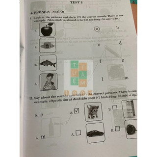 Sách - Đề kiểm tra Tiếng Anh lớp 1 (HA)
