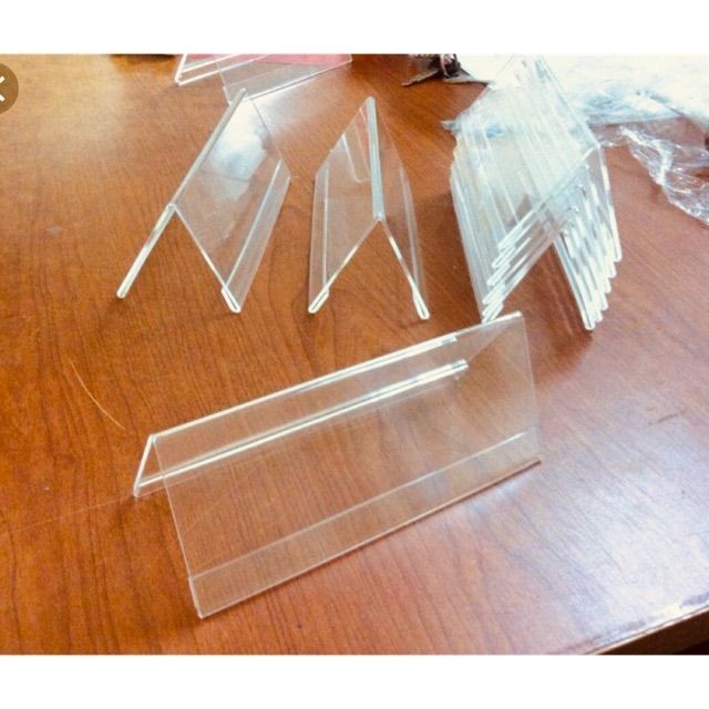 Kệ Mica Chữ A Để Bàn, Kệ Chức Danh Mica, Biển Tên Đại Biểu,  Bảng Tên Để Bàn 2 Mặt, Bảng Giá Sản Phẩm, Acrylic