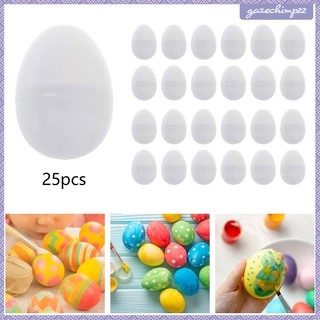 White Easter Eggs to Decorate Fillable Easter Eggs for Shops Farmhouse Cafe