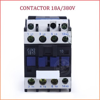 Bộ khởi động từ contactor 3 pha 18a 380v - hks