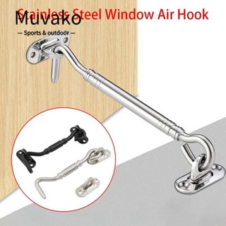 Móc chốt gió, Móc bắt cửa sổ phần cứng dày, Cửa sổ chốt mắt bằng thép không gỉ 4 / 6 / 8 Inch