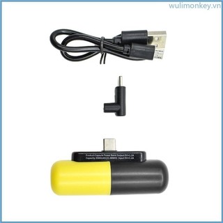 Wu 3300mAh Bộ Pin Cho Meta Quest 3 VR Dây Đeo Đầu Nhẹ Di Động VR Sạc Điện Mở Rộng Pin
