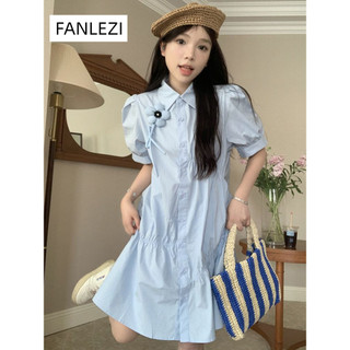  FANLEZI Chic váy nữ Đầm Body Cho thời váy Phong cách xu hướng Thời trang phổ biến WLQ24209WS 8Z240223