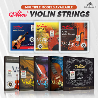 Chính hãng alice bộ dây đàn violin a707/a708/a709/a747 dây đàn hòa nhạc chuyên nghiệp