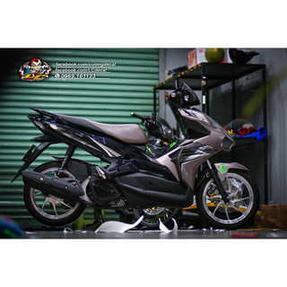Tem rời xe ab 2020 150 xám đen bạc chất liệu crom thiết kế đẹp mắt, in sắc nét, 3 lớp không bay màu md00070