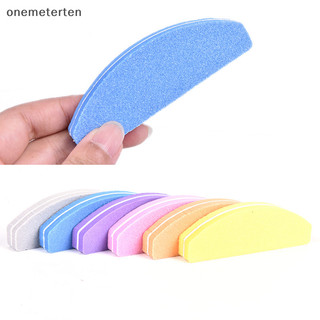 Rten 5 miếng bọt biển mới móng tay nghệ thuật đầu đệm chà nhám móng tay đệm khối tập tin bọt biển n