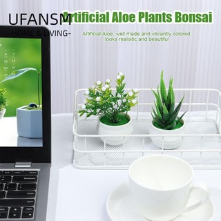 UFANSM Cây Bonsai Nhân Tạo Mini Trang Trí Bàn Làm Việc/Văn Phòng/Nhà Cửa