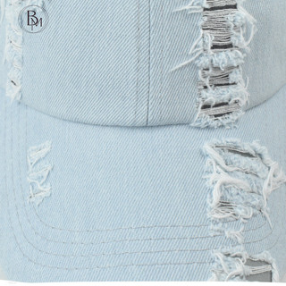 Mũ mỏ vịt vải Denim đã giặt