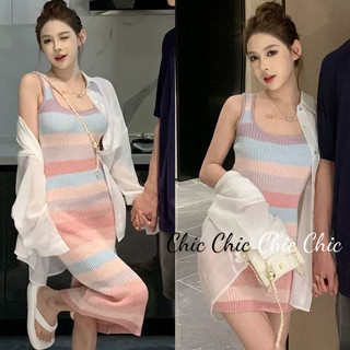 Chic váy Đầm váy nữ body đầm Comfortable thời trang Vintage Thể thao WLQ2430JAI 12Z240320