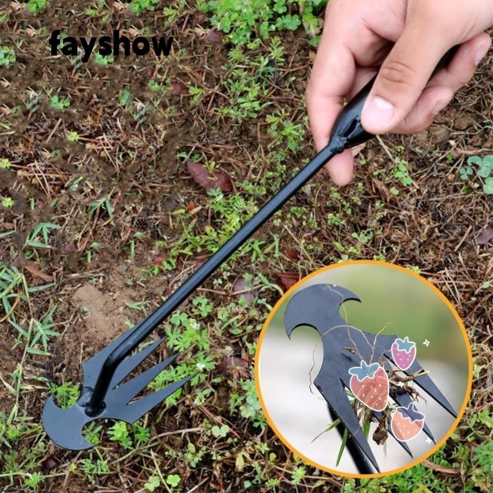 Fay Weeding Tool, Thép Móng Vuốt Thép Mangan Rèn Làm Cỏ Hiện Vật, nhổ