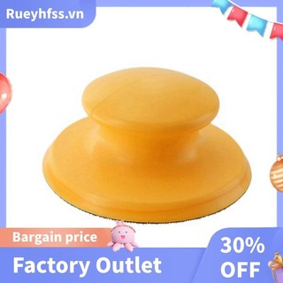 Tay mài bánh xe cao su đàn hồi đĩa đánh bóng đổ giấy nhám dính đĩa đánh bóng tay