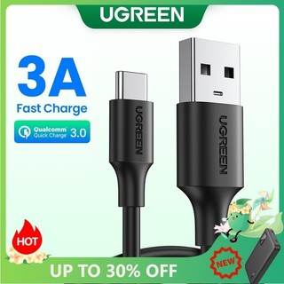 Dây cáp sạc nhanh/ truyền dữ liệu UGREEN 3A đầu cắm TypeC USB sang Type C