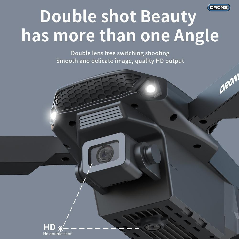 Flycam E88 PRO 2024 NEW 2CAMERA +CẢM BIỀN QUANG HỌC GIỮ VỊ TRÍ | BigBuy360 - bigbuy360.vn