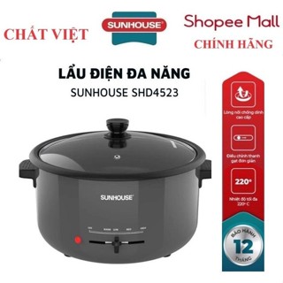 Nồi lẩu điện đa năng SUNHOUSE SHD4523
