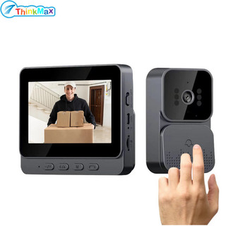 Camera chuông cửa WiFi thông minh M10 Chuông cửa Video âm thanh 2 chiều với màn hình 4,3 "Chuông cửa không dây 2.4G Tầm nhìn ban đêm HD