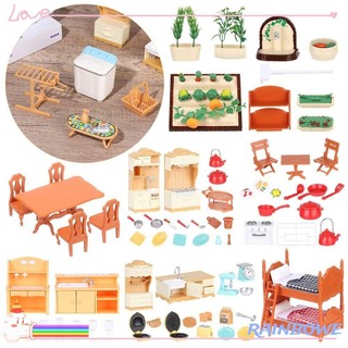 Đồ Nội Thất Nhà Bếp 3D Trang Trí Nhà Búp Bê
