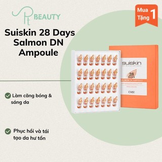 Bộ 28 chai - Serum Suiskin 28 Days Salmon DN Ampoule trẻ hóa da, chống lão hóa