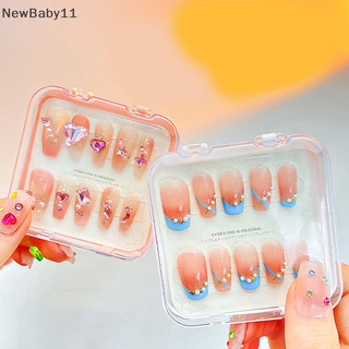 NewBaby False Nail Tips Nail Art Storage Box Container Empty Nails Tips Holder Display VN